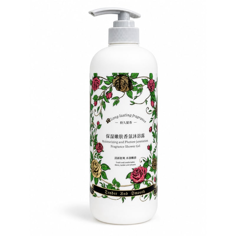 Moisturizing Jasmine Fragrance Shower Gel (Pink Rose)
