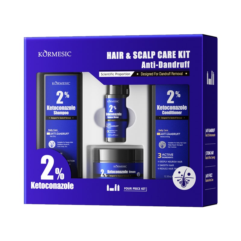 Anti-Dandruff Four Piece Kit