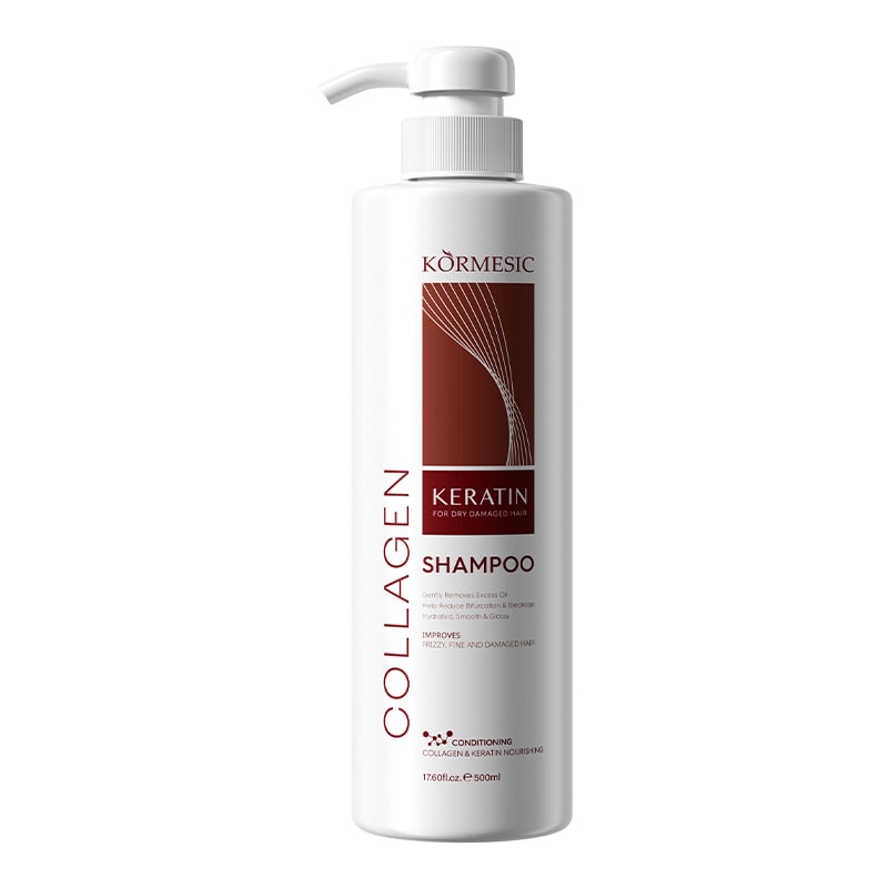 Collagen Keratin Shampoo For Dry Damaged Hair