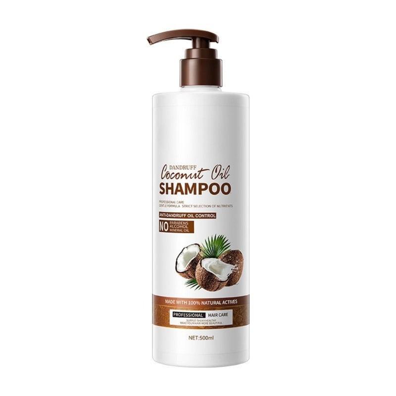 Coconut Oil Dandruff Shampoo (No Parabens / Alcohol / Mineral Oil)