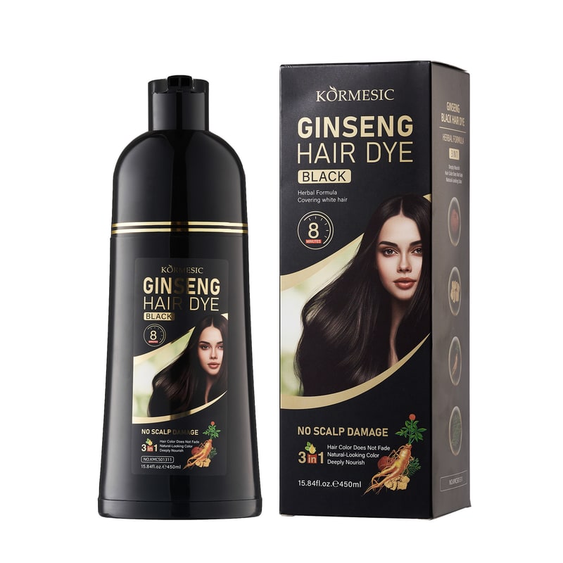 Ginseng 3-in-1 Hair Dye (Black)