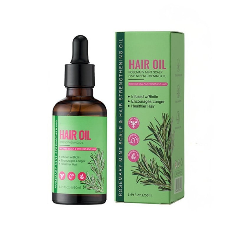 Rosemary Mint Scalp & Hair Strengthening Hair Oil