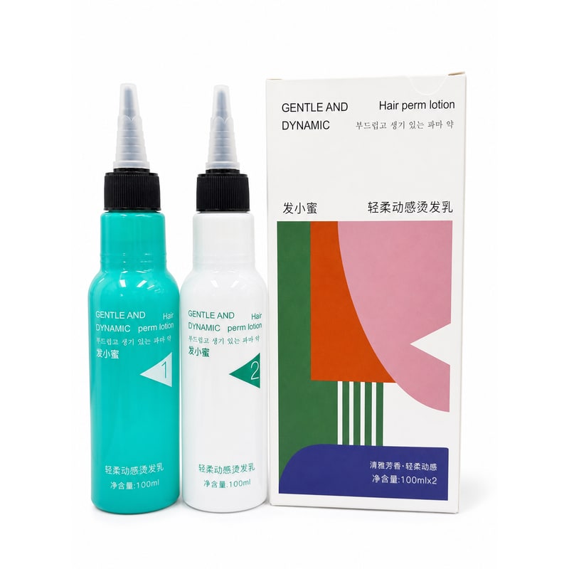 Gentle Hair Perm Lotion (Blue-Green Duo)